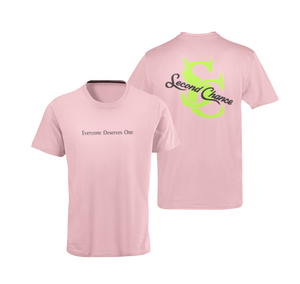 "EveryOne Deserves One" Pink Summer T Shirt